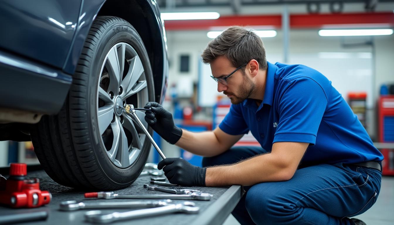 découvrez l'importance d'utiliser une clé dynamométrique et un tableau de couple de serrage pour garantir la sécurité et la performance de vos roues de voiture. apprenez comment un serrage correct peut prévenir les accidents et prolonger la durée de vie de vos pneus.
