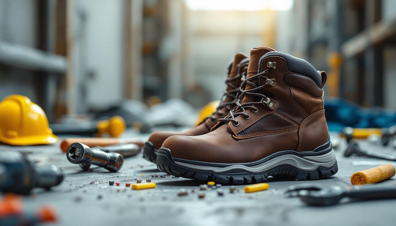 découvrez notre sélection de chaussures de sécurité conçues pour protéger vos pieds et prévenir les accidents sur le lieu de travail. alliez confort et sécurité avec nos vêtements de travail adaptés à tous les environnements professionnels.