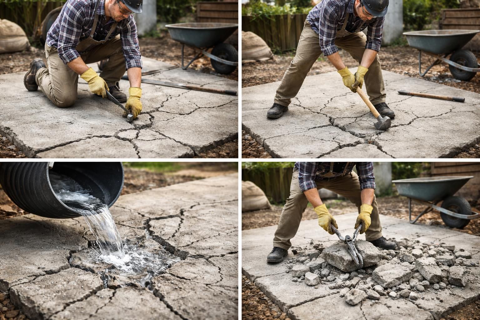 découvrez des étapes pratiques et faciles pour casser une dalle en béton sans utiliser de marteau piqueur, avec des méthodes efficaces et sécurisées.