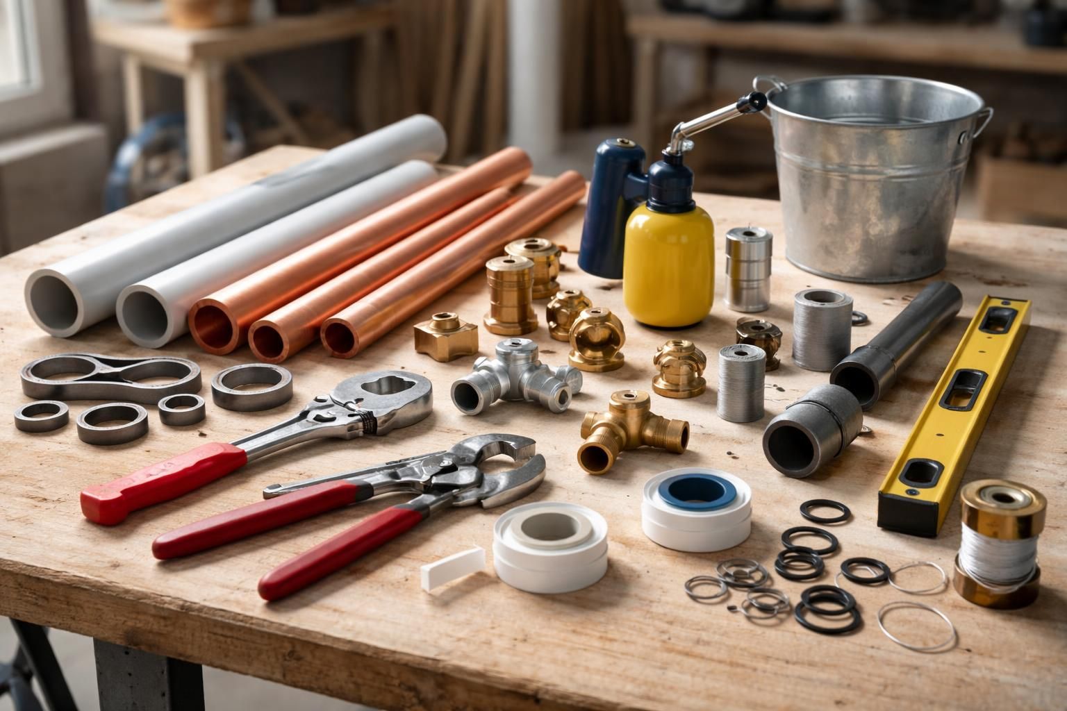 découvrez la liste complète du matériel essentiel pour une installation de plomberie professionnelle, avec des conseils pratiques pour réussir vos projets.