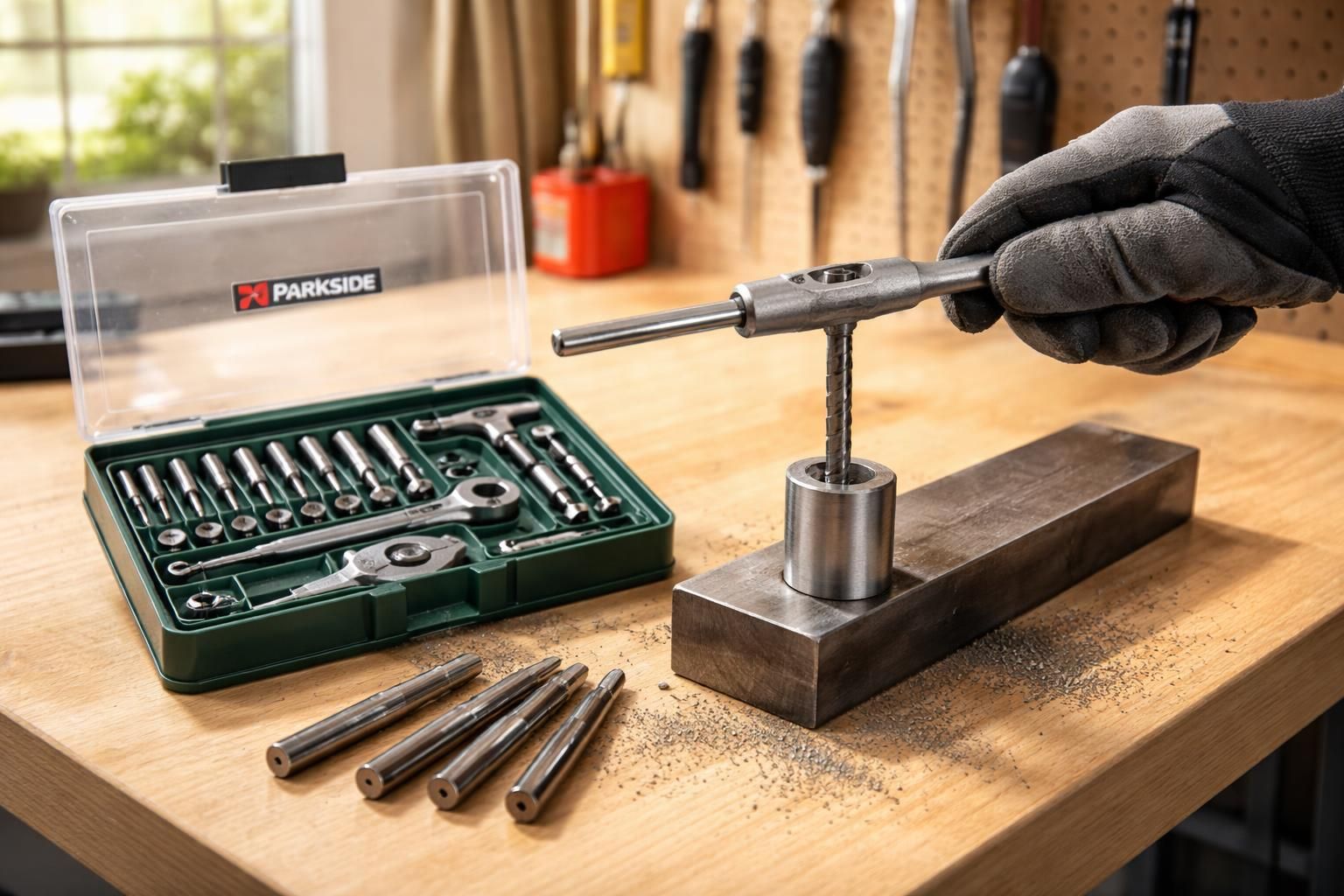 découvrez comment réussir facilement vos filetages grâce au kit taraud parkside disponible chez lidl, avec nos conseils pratiques et astuces pour un travail précis et efficace.