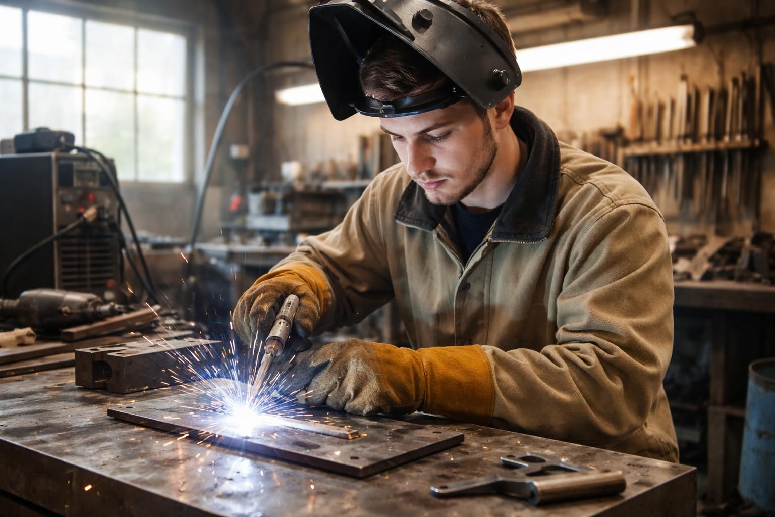 découvrez notre guide complet pour débuter en soudure à l'arc et apprendre à réaliser vos premiers cordons facilement et en toute sécurité.