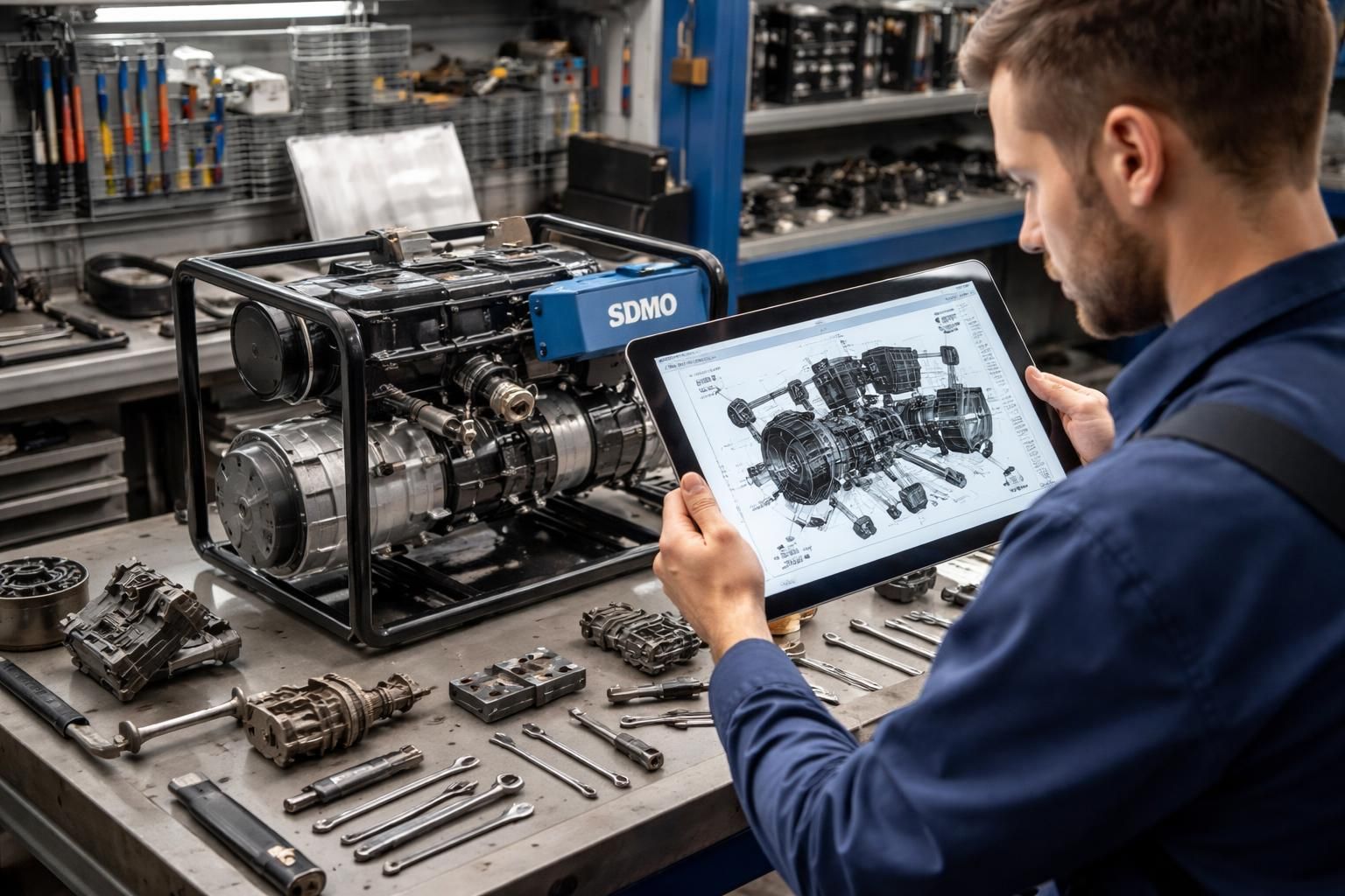 découvrez où trouver la vue éclatée de votre groupe électrogène sdmo pour faciliter sa maintenance et réparation. guide complet et conseils pratiques.