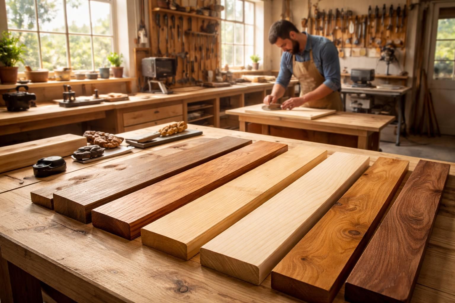découvrez les différents types de bois adaptés à la fabrication de meubles sur mesure et apprenez à choisir celui qui correspond le mieux à vos besoins en menuiserie.