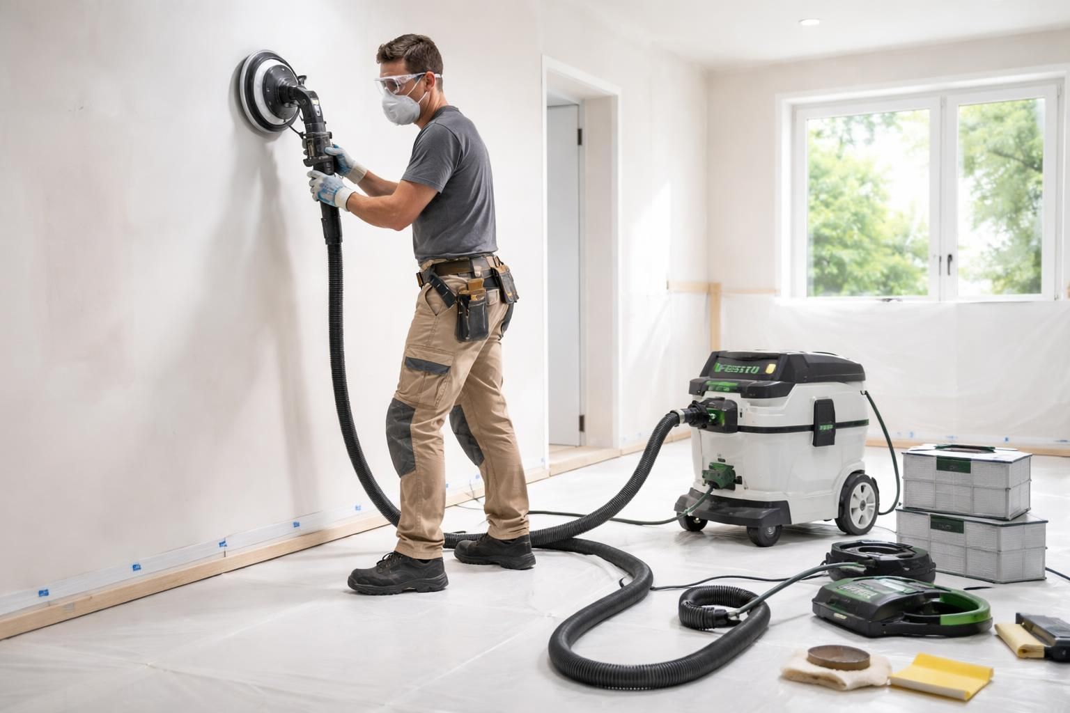 découvrez nos astuces et équipements efficaces pour poncer sans poussière et garder votre chantier propre et sécurisé.