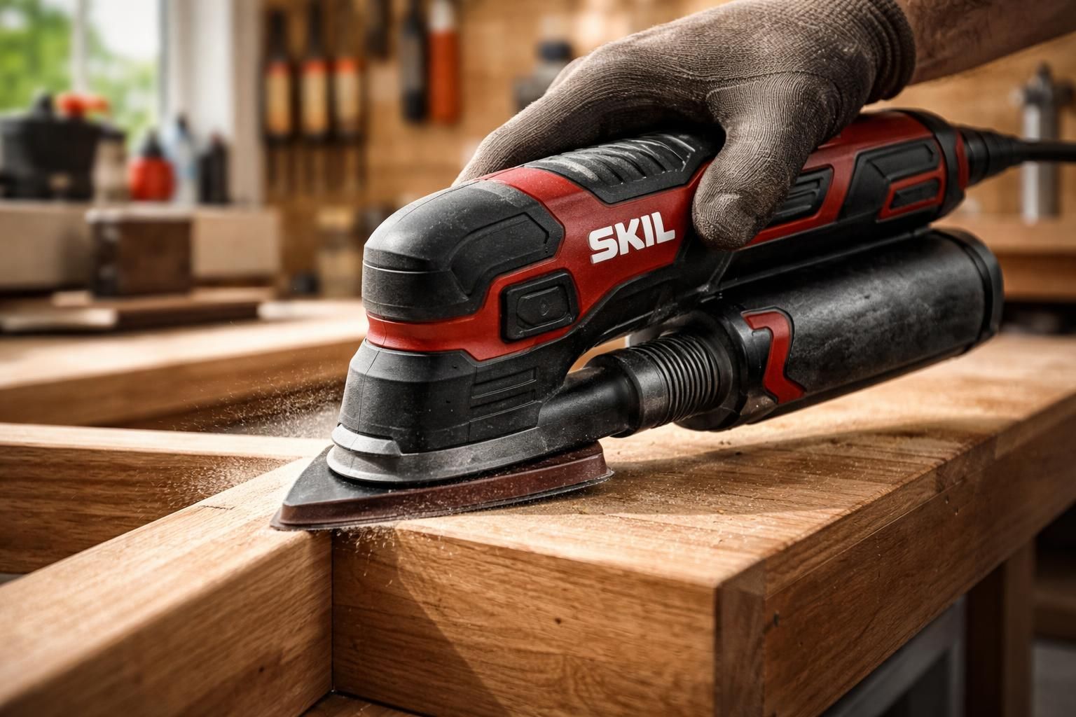 découvrez la ponceuse skil multifonction, l'outil parfait pour atteindre les recoins difficiles et réaliser des finitions impeccables. polyvalente et facile à utiliser, elle garantit un travail précis et professionnel.