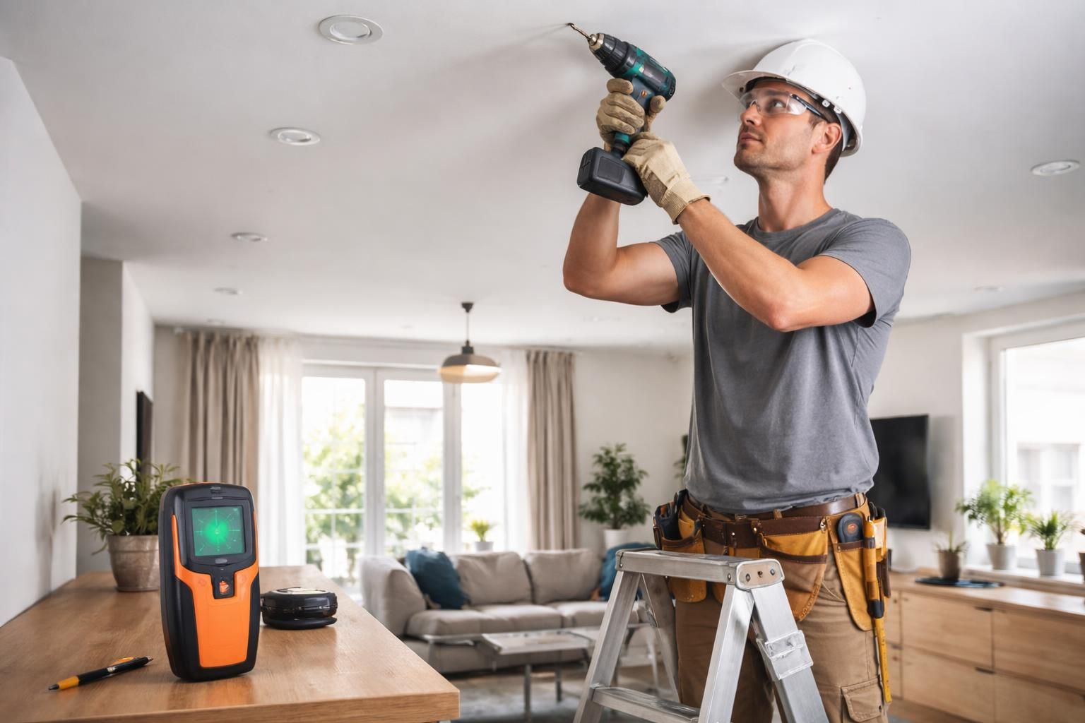 découvrez les précautions indispensables à respecter avant de percer un plafond en appartement pour éviter dégâts et nuisances.